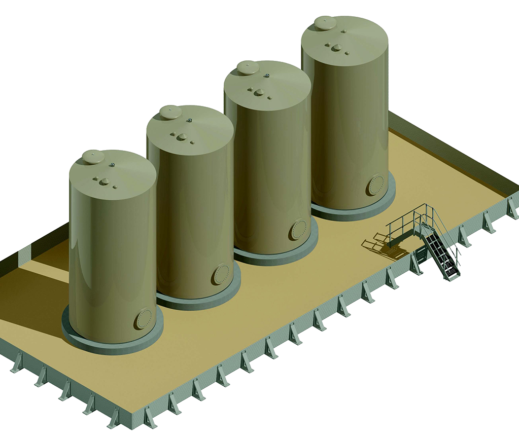 First Steel Containment Secondary Containment